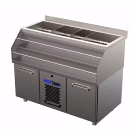 Barmästarkylbänk med speedrack BMO-1202 1200x700x900, Coolpart