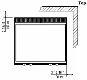 Zanussi EVO 700 - Spis el - bänkmodell - hel häll - 800 mm