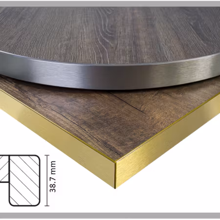 Kant Alu gold/silver 38.7mm