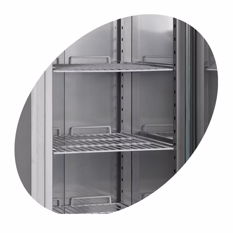 FRYSSKÅP 1410 L GN 2/1 RF1420 INKL. 6 HYLLOR, TEFCOLD