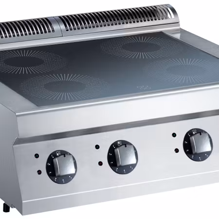 INDUKTIONSSPIS EL. BÄNKMODELL,14kW, HP 800MM