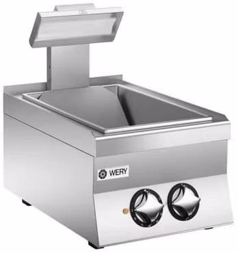 Pommes fritesvärmeri WERY BSEI64, med övervärme, B=400mm