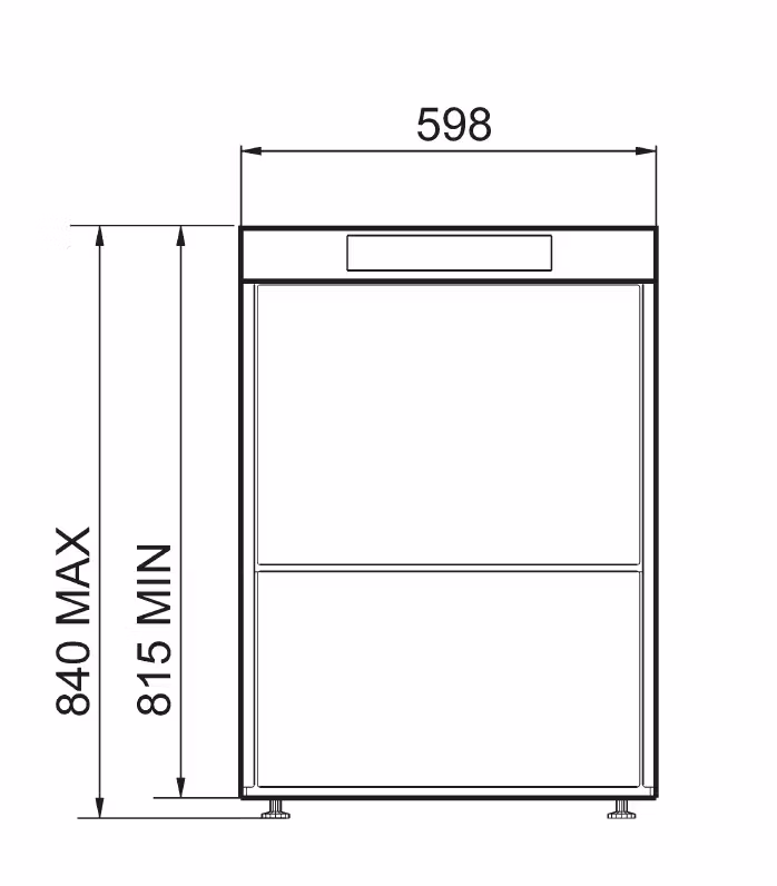 Smeg SPD 505 Underbänksdiskmaskin