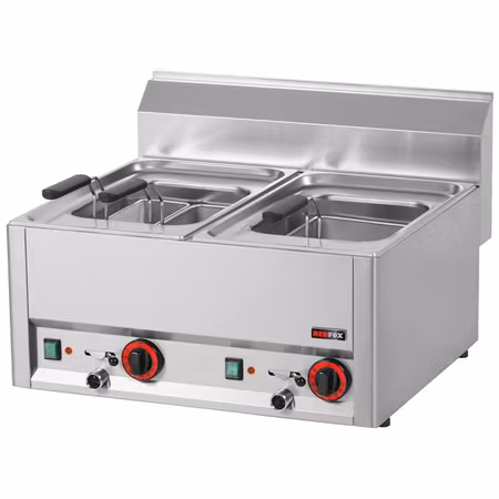 RM Gastro REDFOX 600 dubbel 8+8 liter VT60 EL 2x6kW