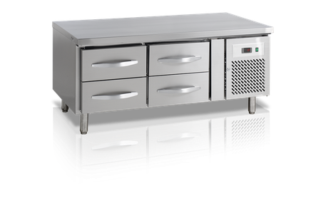 GRILLKYLBÄNK 4 DRAGLÅDOR GN 1/1 UC5240, TEFCOLD