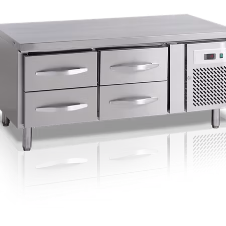 GRILLKYLBÄNK 4 DRAGLÅDOR GN 1/1 UC5240, TEFCOLD