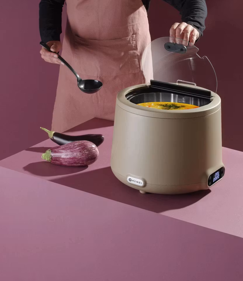 SOPPVÄRMARE UNIQ 8 L BEIGE 230V 500W