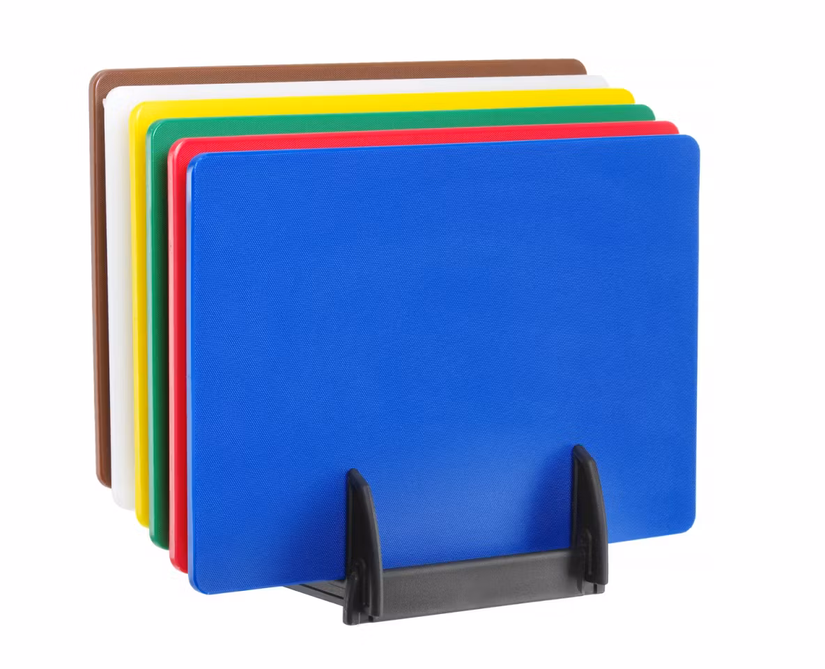 SKÄRBRÄDOR 6 PACK MED STÄLL (450X300x10MM) - HAACP