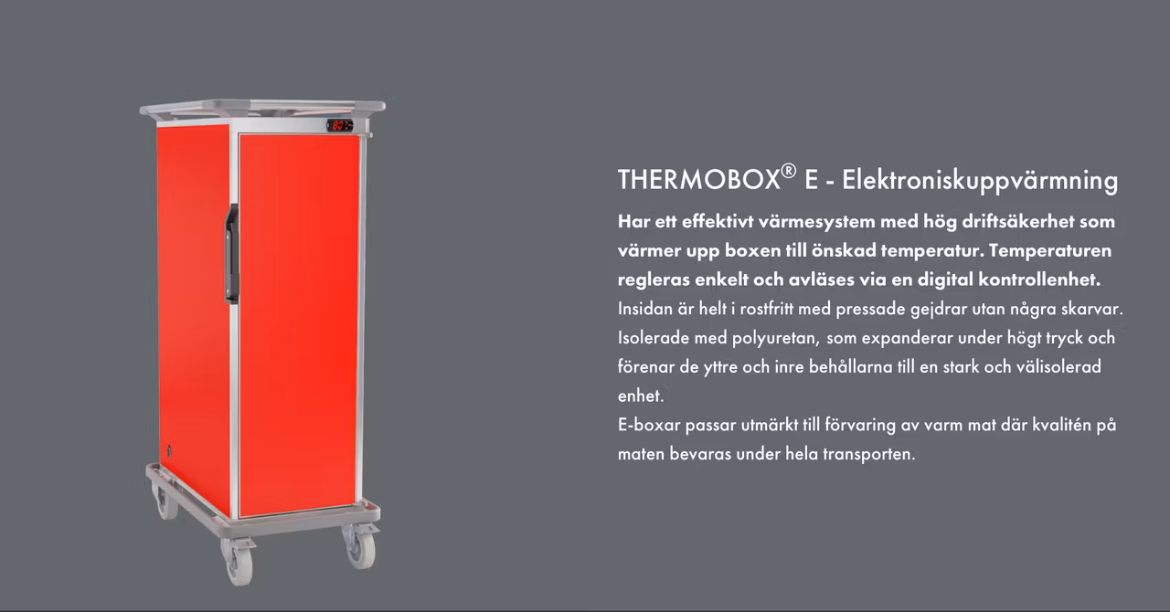 Värmebox SDX- E 60 Excenterlås - 4GN1/1