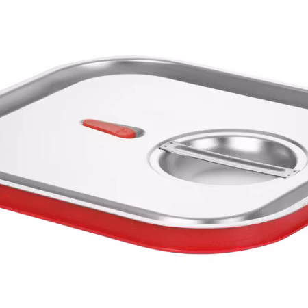 GASTRONORMLOCK MED SILIKONKANT - 1/2