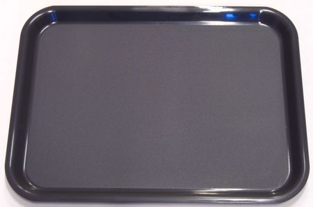 SERVERINGSBRICKA MÖRKGRÅ 360X280 MM