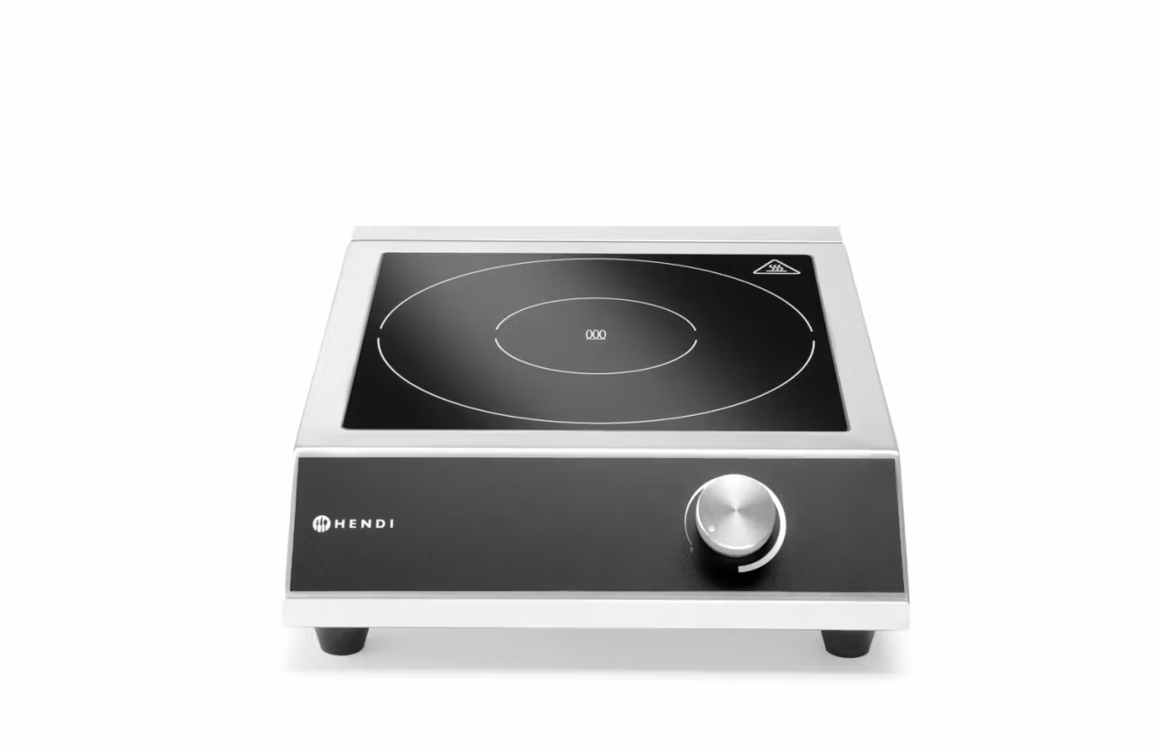Kokplatta induktion ”3500 M” i serien ”Kitchen Line”, 230V / 3500W, 327 x 425 x (h) 100mm