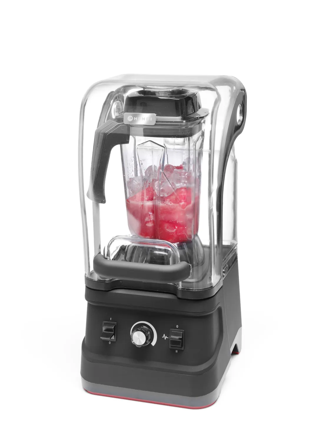 Blender HENDI med ljudisolerande huv, manuell. Kapacitet: 2,5 liter