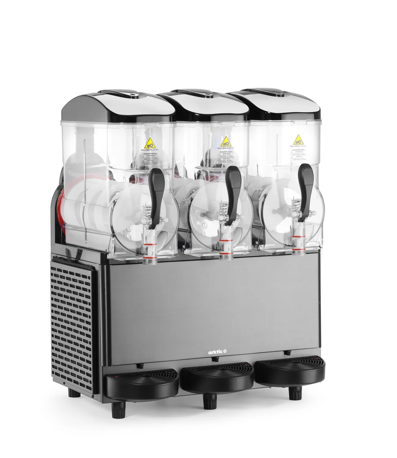 Slushmaskin ARKTIC, 3st behållare. Kapacitet: 3x12 liter