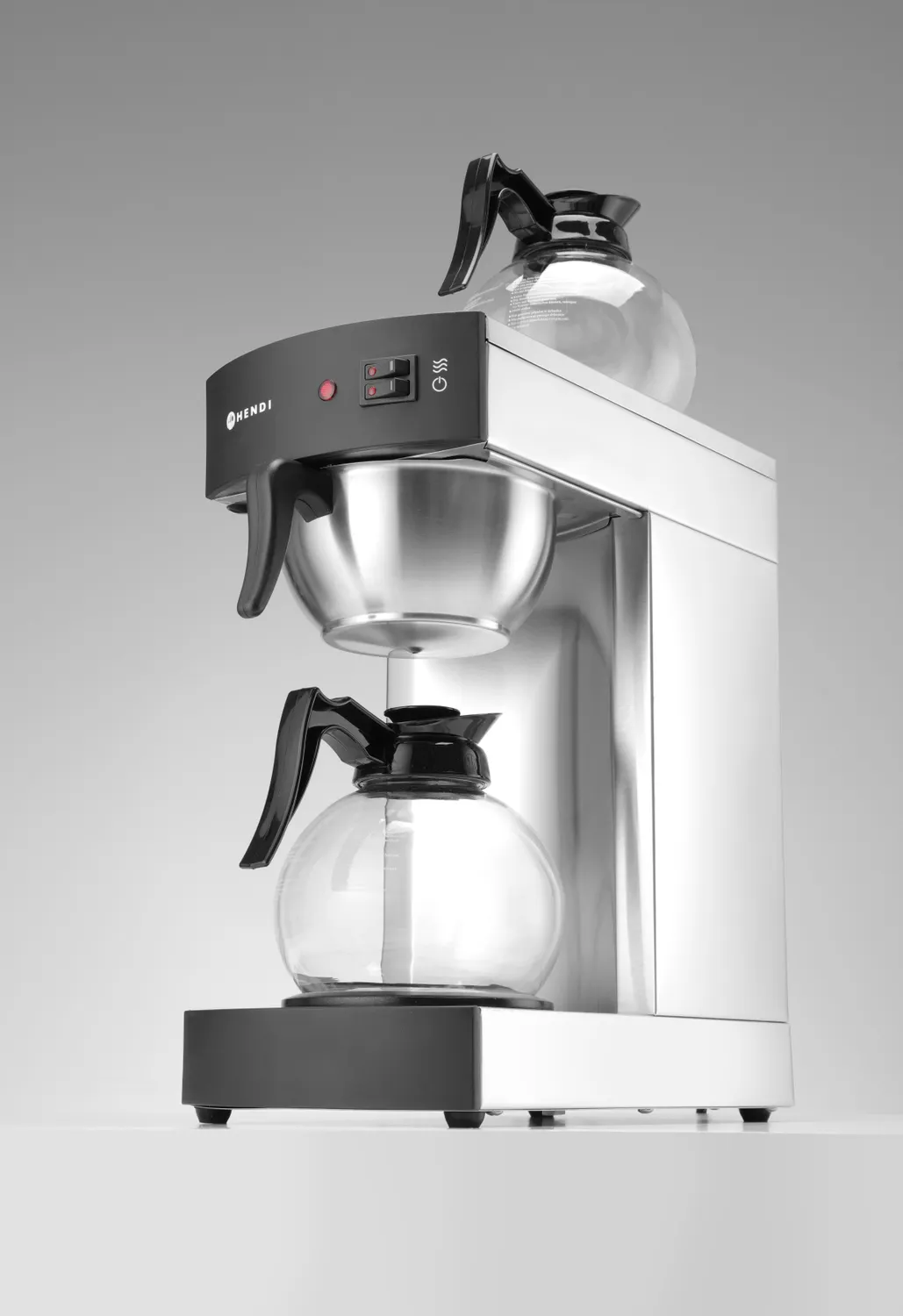 Kaffebryggare HENDI KL 1,8 liter med 2st värmeplattor