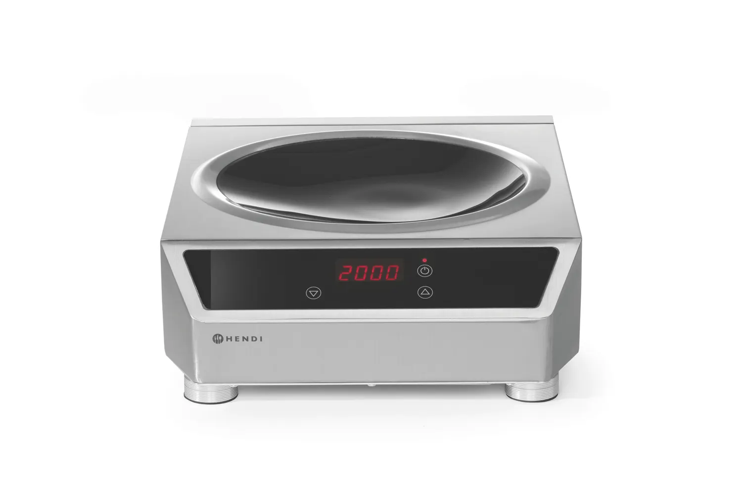Induktionswok HENDI PL 3500, bordsmodell, digital. 3,5kW