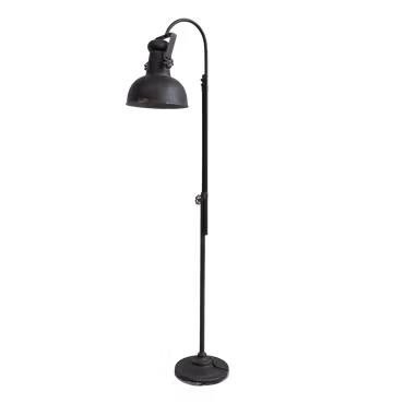 Golvlampa FACTORY. Färg: Svart antik