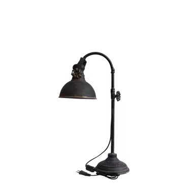 Bordslampa FACTORY. Färg: Svart antik