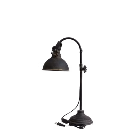 Bordslampa FACTORY. Färg: Svart antik