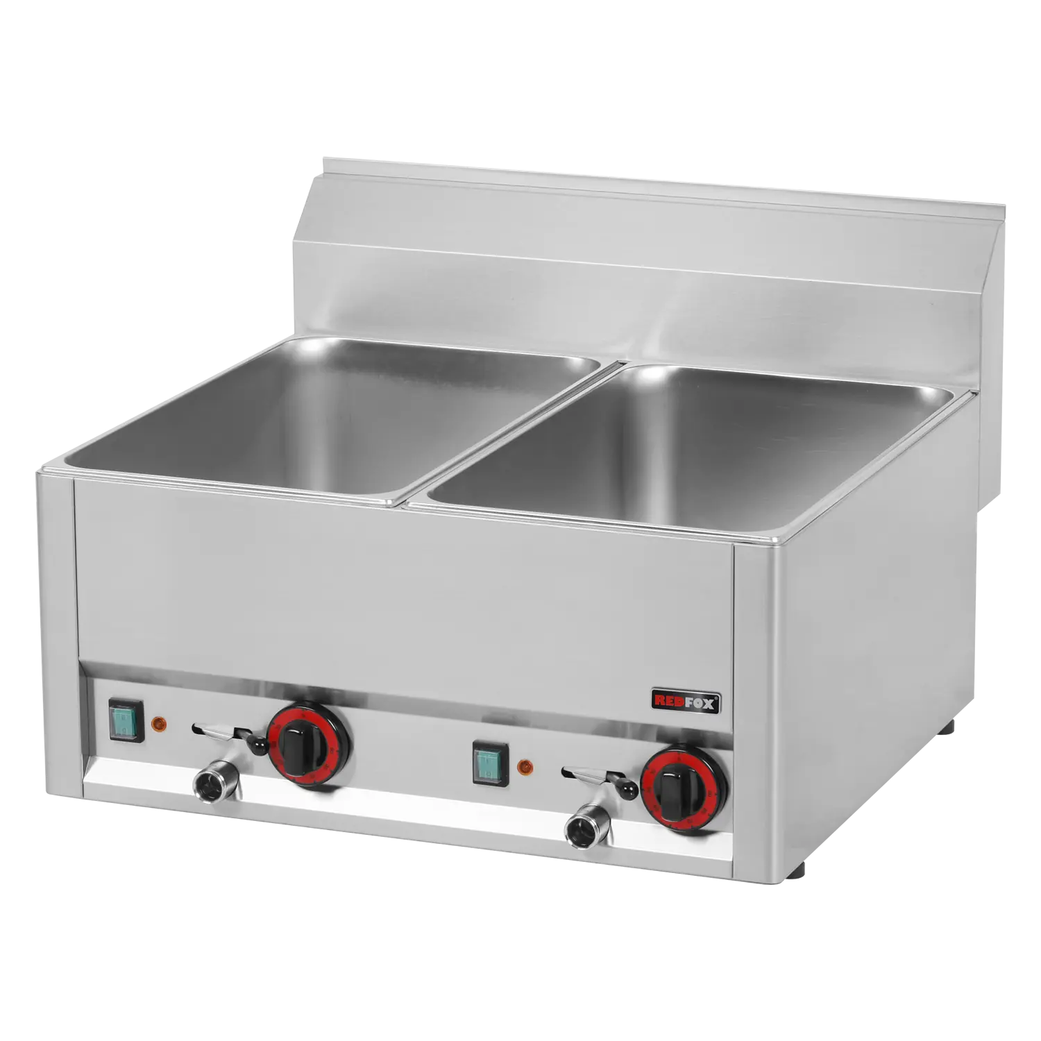 Vattenbad RM GASTRO BM60EL för 2xGN1/1. 1,5kW