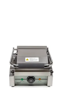 Klämgrill EXXENT, räfflad/räfflad. 1,8kW