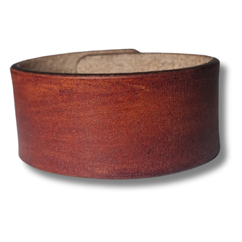 Armband, läder med hemlig text