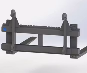 Pallgaffelram utan gafflar, 2400mm, Stora BM
