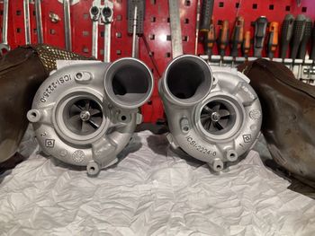 Renovering Audi dubbelturbo