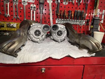 Renovering Audi dubbelturbo