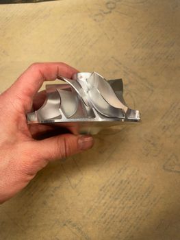 Billet kompressorhjul till Borg Warner S4T