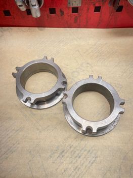 V-Band Adapter 4 bult till 3" V-band
