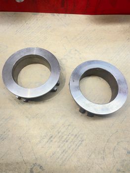 V-Band Adapter 4 bult till 3" V-band