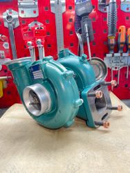 Utbytesturbo Volvo Penta KAD42 - 6496, nytt avgashus