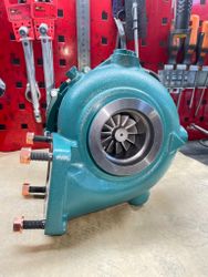 Utbytesturbo Volvo Penta KAD42 - 6496, nytt avgashus