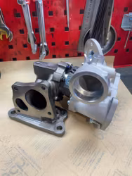 Melett turboaggregat Mazda 2.2L Diesel, motorkod SHY1 - Lilla högtrycksturbon