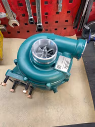 Turbo Volvo Penta 6497 -  Billet upgrade turbo med nytt avgashus.