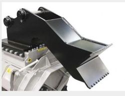 Customized attachment bracket with pins Ø40-55 for BL2/EX