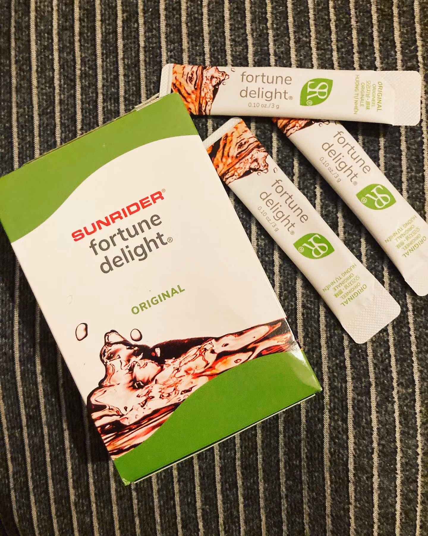 Sunrider Fortune Delight och Calli örtte "prova på"