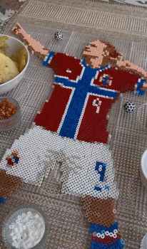Mønster på Haaland