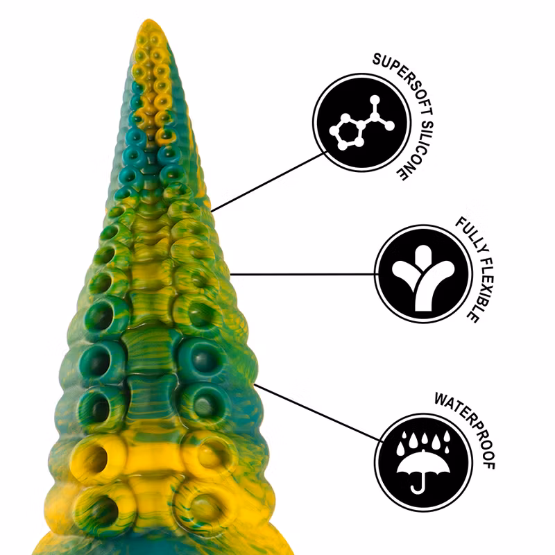 EPIC - CETUS GRÖN TENTAKEL DILDO SMALL