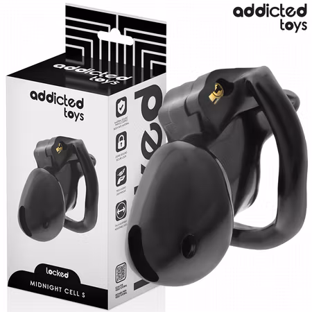 ADDICTED TOYS LOCKED - MIDNIGHT CELL PENISBUR STORLEK L
