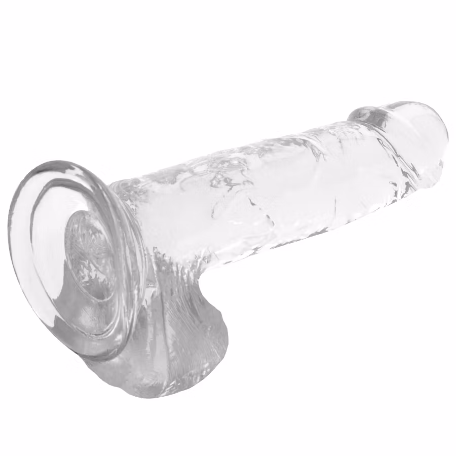 dildo realistisk genomskinlig