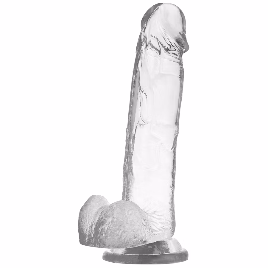 dildo realistisk genomskinlig