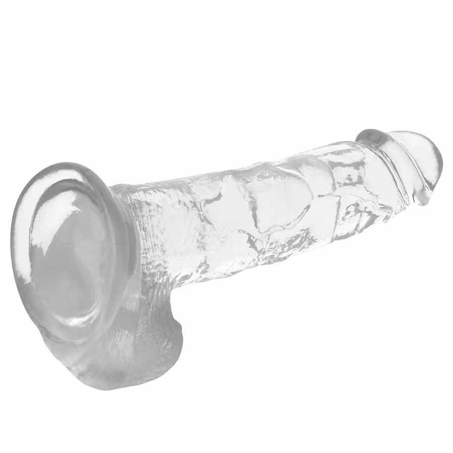 dildo realistisk genomskinlig