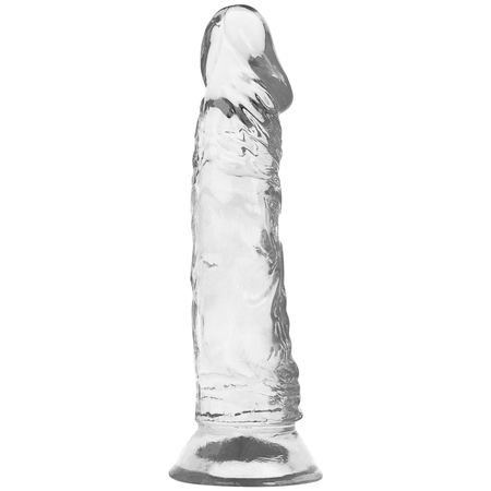 XRay Genomskinlig Strapon Dildo – 19 cm x 4 cm för Realistisk och Intensiv Stimulans