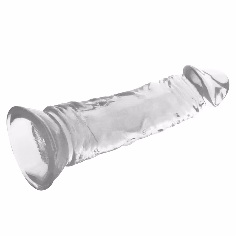 dildo realistisk genomskinlig
