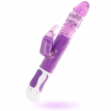 Intense Rabbit Vibrator Lila för Dual Stimulering och Intensiv Njutning