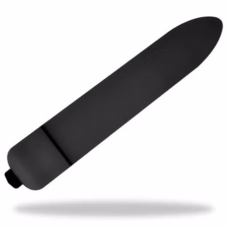 Ohmama Mini Vibrerande Bullet 9 cm – Svart för Kompakt och Stark Stimulans