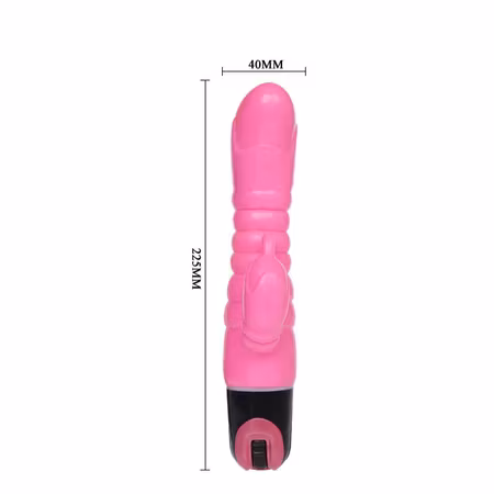 Baile G-Spot Vibrator Rosa 22,5 CM x 4 CM – Lång G-punktsvibrator för Precisa och Intensiva Stimuleringar