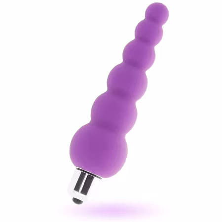 Intense Snoopy 7 Hastigheter Silikon Vibrator Lila för Anpassningsbar och Intensiv Njutning